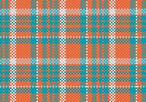 Tartan plaid pattern background. Fabric texture. Vector. vector