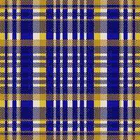 Tartan plaid pattern background. Fabric texture. Vector. vector
