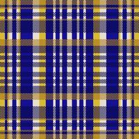 Tartan plaid pattern background. Fabric texture. Vector. vector