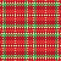 Christmas checkered pattern background. vector