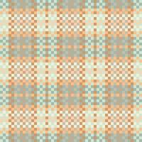 Checkered pattern background. fabric texture. vector