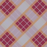 Tartan plaid pattern background. Fabric texture. Vector. vector