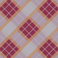 Tartan plaid pattern background. Fabric texture. Vector. vector