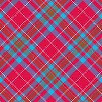 Tartan plaid pattern background. Fabric texture. Vector. vector