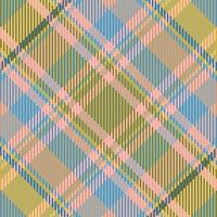 Tartan plaid pattern background. Fabric texture. Vector. vector