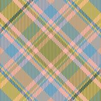 Tartan plaid pattern background. Fabric texture. Vector. vector