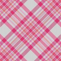 Tartan plaid pattern background. Fabric texture. Vector. vector