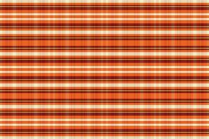 Tartan plaid pattern with texture and retro color. vector