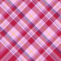 Tartan plaid pattern background. Fabric texture. Vector. vector