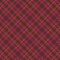 Tartan plaid pattern background. Fabric texture. Vector. vector