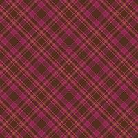 Tartan plaid pattern background. Fabric texture. Vector. vector