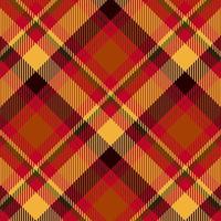 Tartan plaid pattern background. Fabric texture. Vector. vector