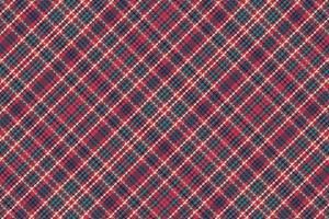 Tartan plaid pattern with texture and retro color. vector