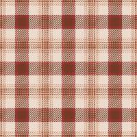 Tartan plaid pattern background. Fabric texture. Vector. vector