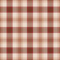 Tartan plaid pattern background. Fabric texture. Vector. vector