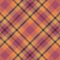 Checkered pattern background. fabric texture. vector