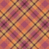 Checkered pattern background. fabric texture. vector