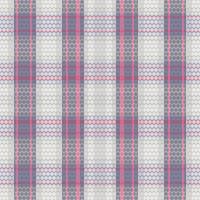 Tartan plaid pattern with texture and retro color. vector