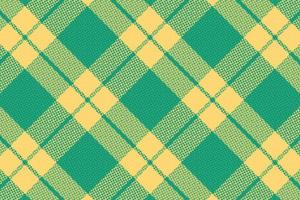 Tartan plaid pattern with texture and nature color. vector