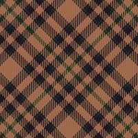 Tartan plaid pattern background. Fabric texture. Vector. vector