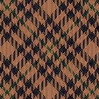 Tartan plaid pattern background. Fabric texture. Vector. vector