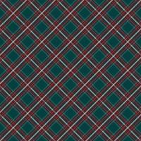 Tartan plaid pattern background. Fabric texture. Vector. vector