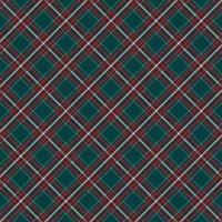 Tartan plaid pattern background. Fabric texture. Vector. vector