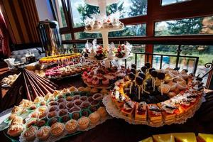 Catering at a luxury event photo
