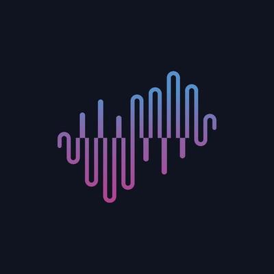PULSE, WAVE, MUSIC, VECTOR LOGO