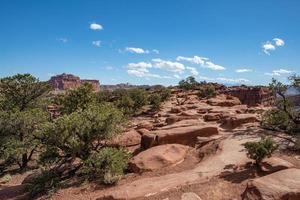 Capitol Reef National Park on a sunny day in the state of Utah. photo