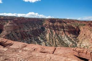 Capitol Reef National Park on a sunny day in the state of Utah. photo