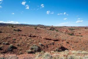 Capitol Reef National Park on a sunny day in the state of Utah. photo