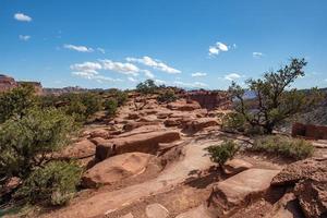 Capitol Reef National Park on a sunny day in the state of Utah. photo