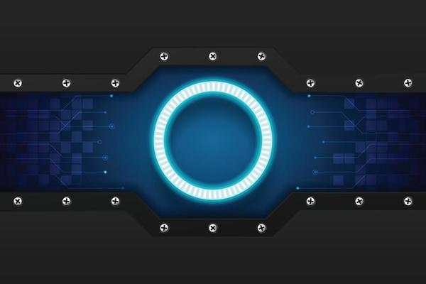 Vector metal plate geometric shap abstract background digital innovation concept for your design.