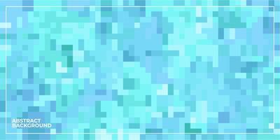 abstract geometric pixel square tiled mosaic background vector