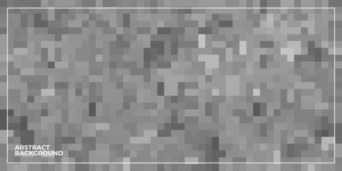 fondo de mosaico de mosaico cuadrado de píxeles geométricos abstractos vector