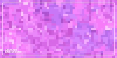 abstract geometric pixel square tiled mosaic background vector