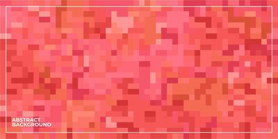 abstract geometric pixel square tiled mosaic background vector