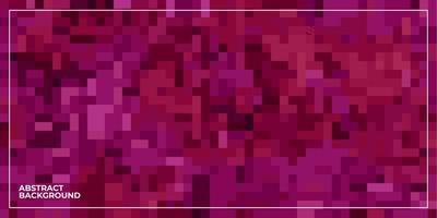 abstract geometric pixel square tiled mosaic background vector