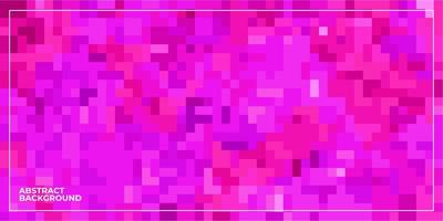 abstract geometric pixel square tiled mosaic background vector