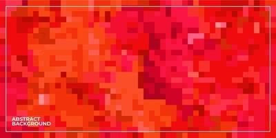 abstract geometric pixel square tiled mosaic background vector