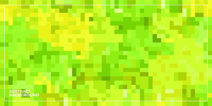 abstract geometric pixel square tiled mosaic background vector