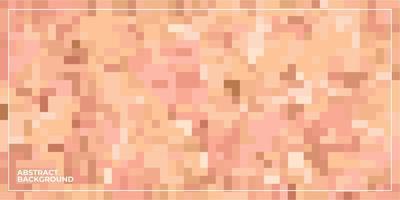 abstract geometric pixel square tiled mosaic background vector