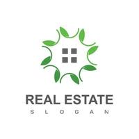 Green House, Real Estate Logo vector