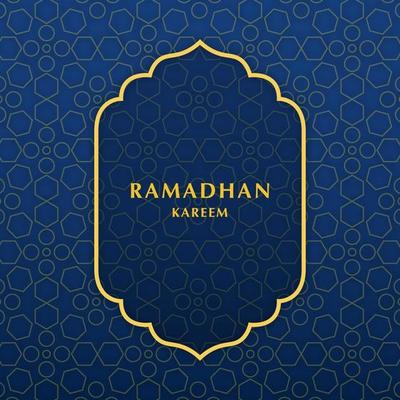 Elegant Ramadan Square Background Template