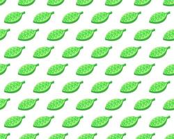 Spring stylized leaves color seamless vector pattern