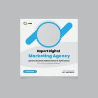 Digital Marketing Agency Social Media Banner vector