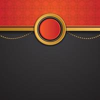 vector luxury background, gold and dark color