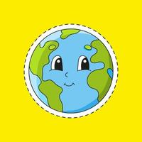 Earth Cartoon Vector Art, Icons, and Graphics for Free Download