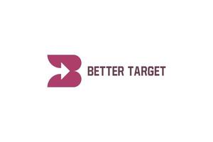 Letter B creative arrow technological target logo vector